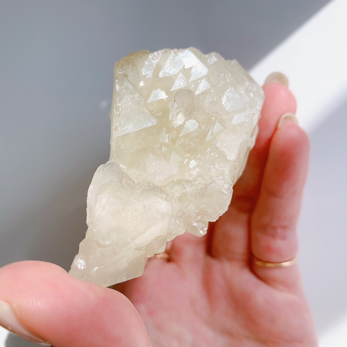 レモンクォーツ（サルファ入り水晶）全面結晶 | 原石 | Crystals by Purely