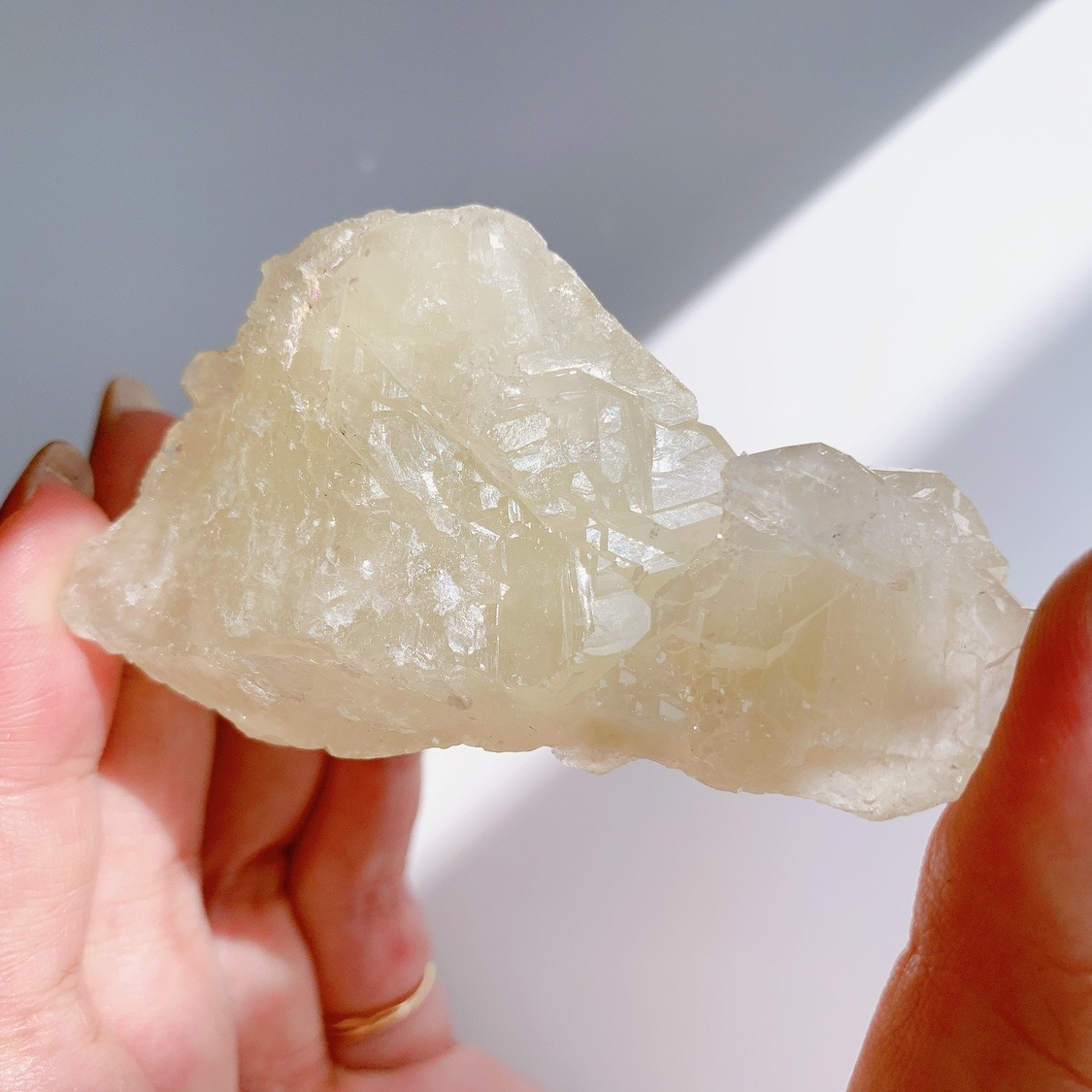 レモンクォーツ（サルファ入り水晶）全面結晶 | 原石 | Crystals by Purely