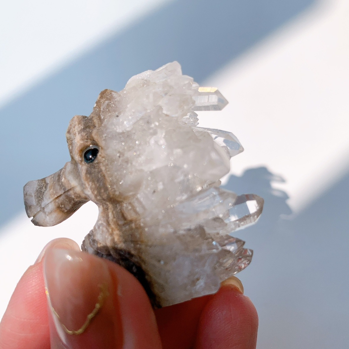 水晶 ドラゴン型
