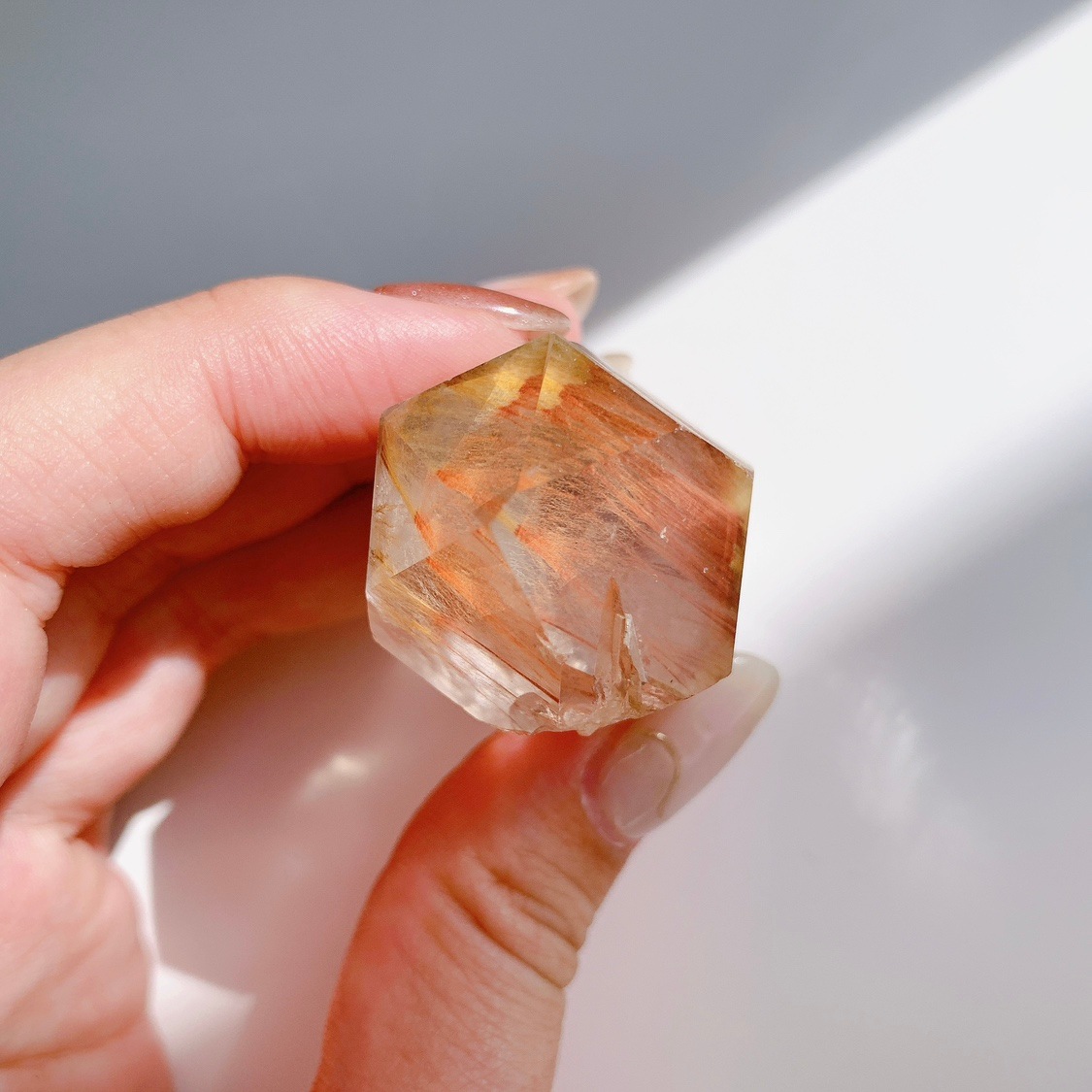 アクチノライトインクォーツ貔貅 アクチノライトインクォーツ貔貅