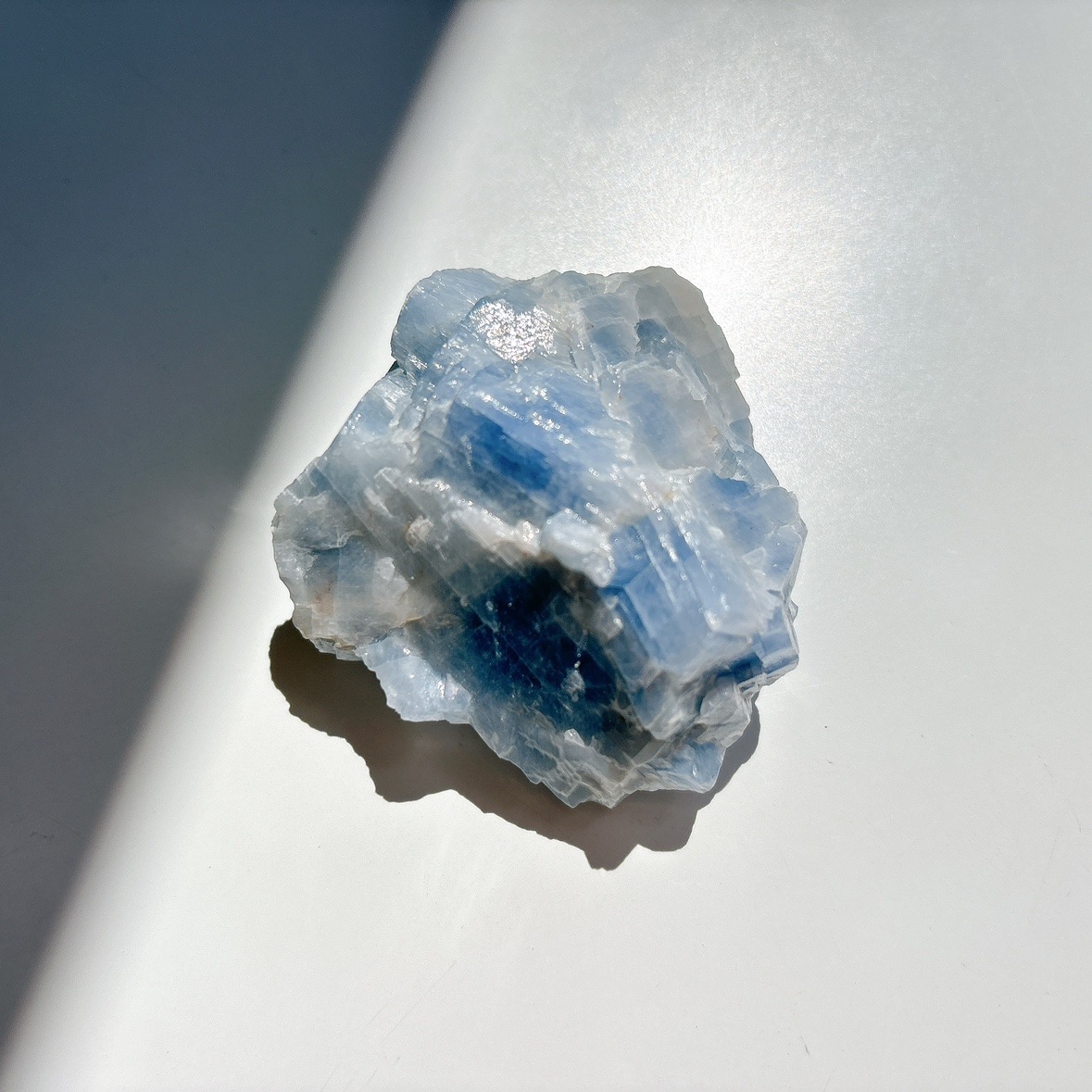 ブルーカルサイト 原石ブロック | 原石 | Crystals by Purely