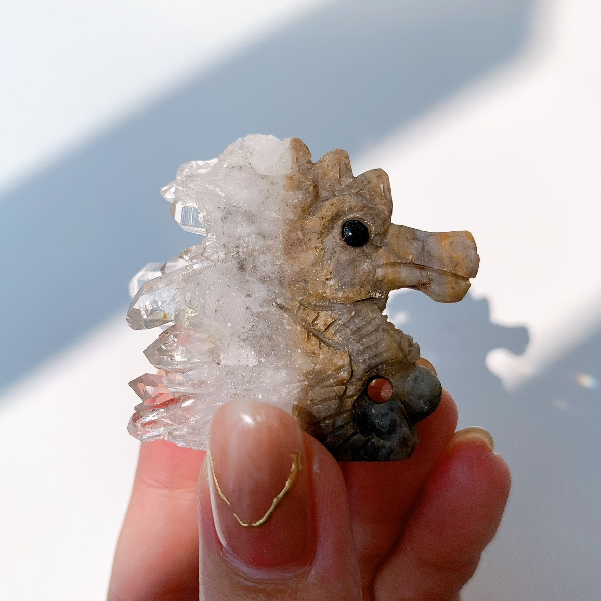 水晶 ドラゴン型
