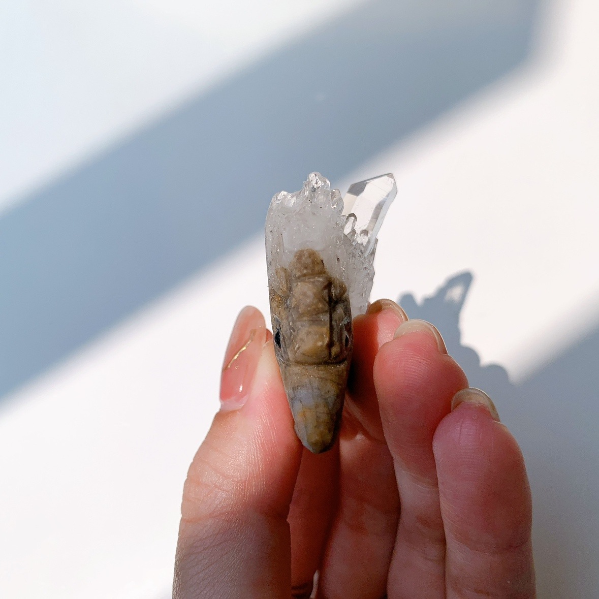 水晶 ドラゴン型