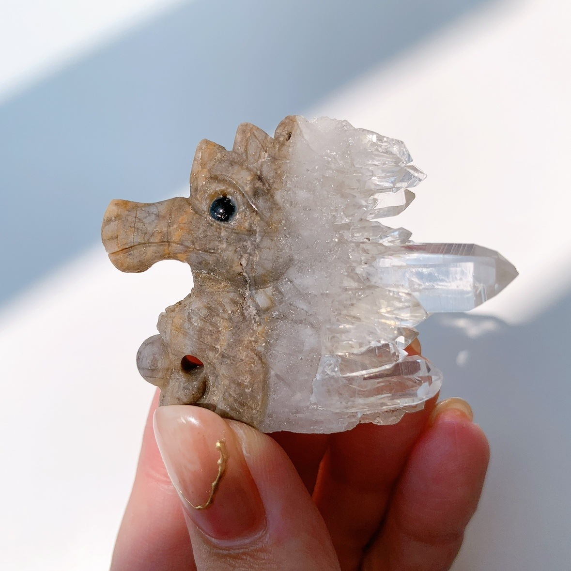 水晶 ドラゴン型
