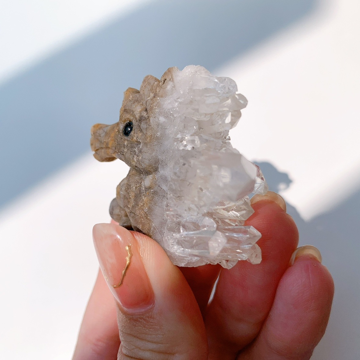 水晶 ドラゴン型