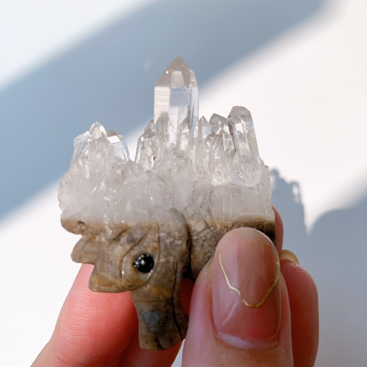 水晶 ドラゴン型