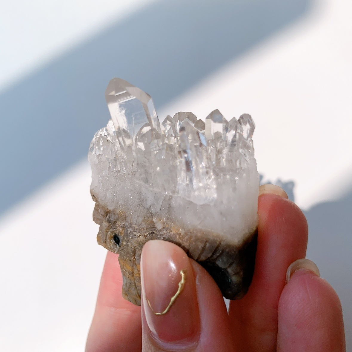 水晶 ドラゴン型