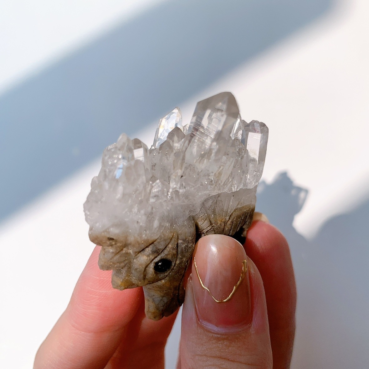 水晶 ドラゴン型