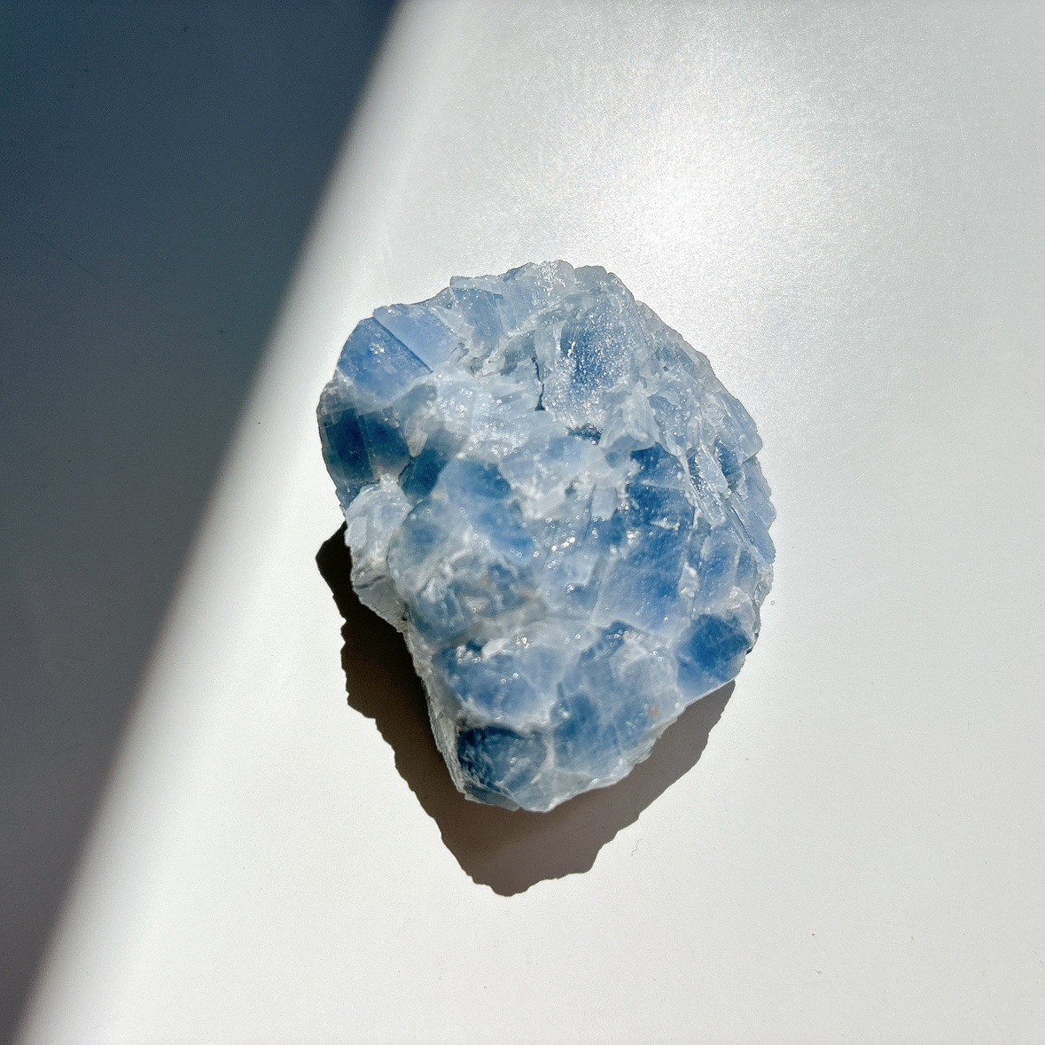 ブルーカルサイト 原石ブロック | 原石 | Crystals by Purely