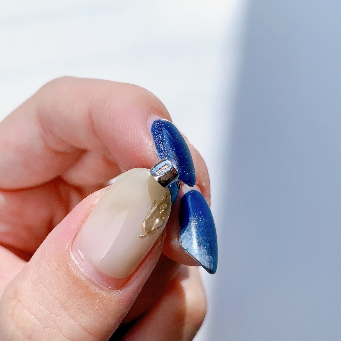 シルバーネックレス ターコイズ