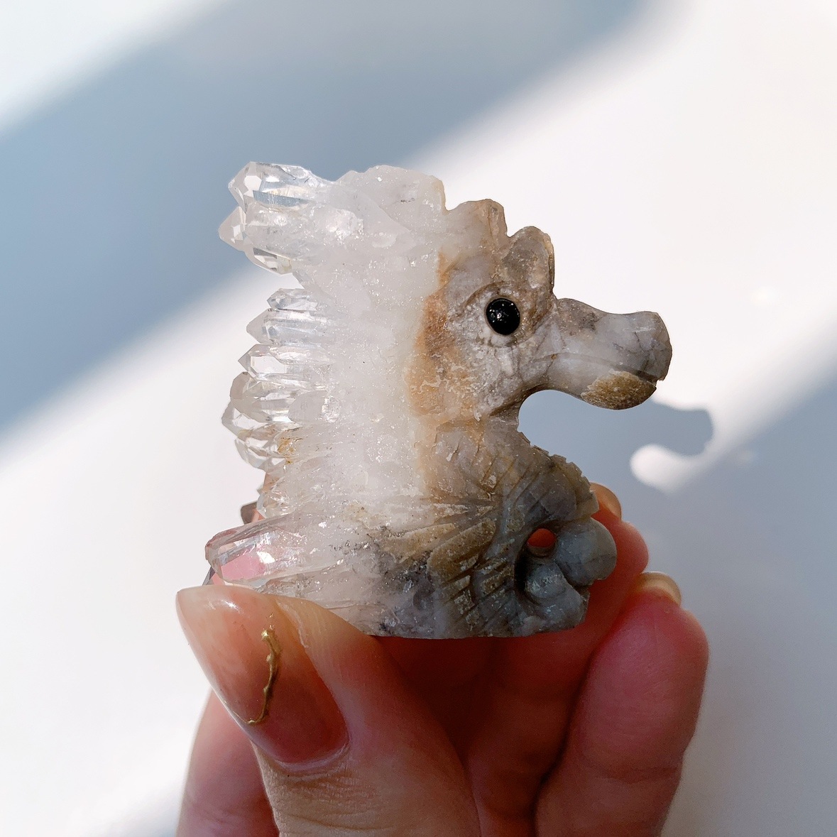 水晶 ドラゴン型