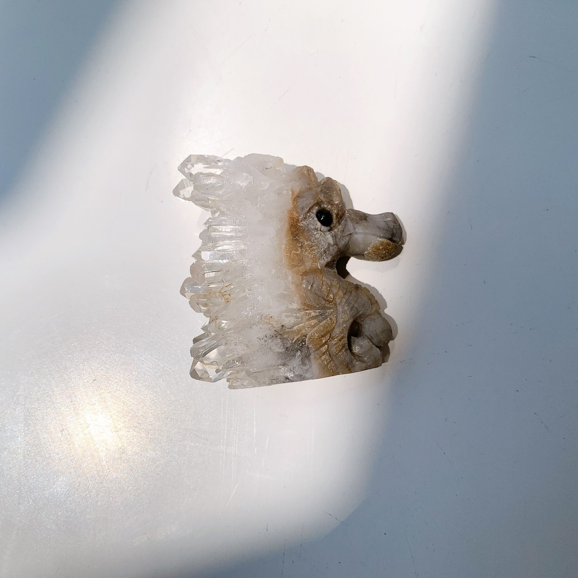 水晶 ドラゴン型