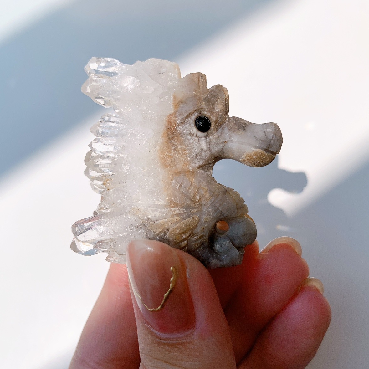 水晶 ドラゴン型