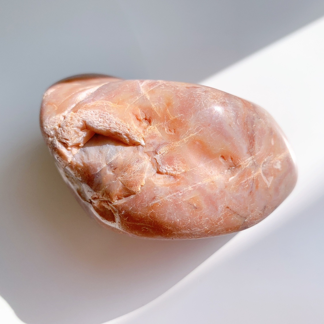 ピンクアゲート 大 原石ポリッシュ