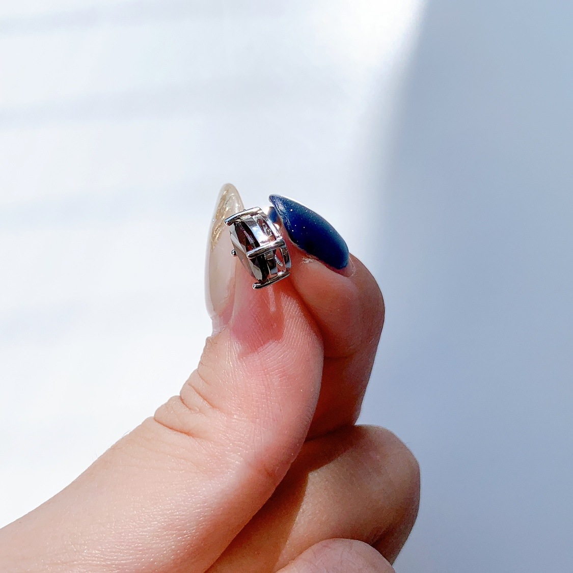 シルバーネックレス アルマンディガーネット