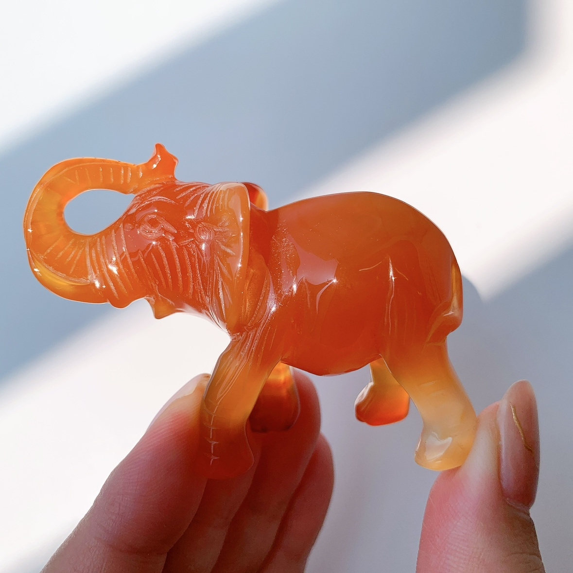 カーネリアン ゾウ型