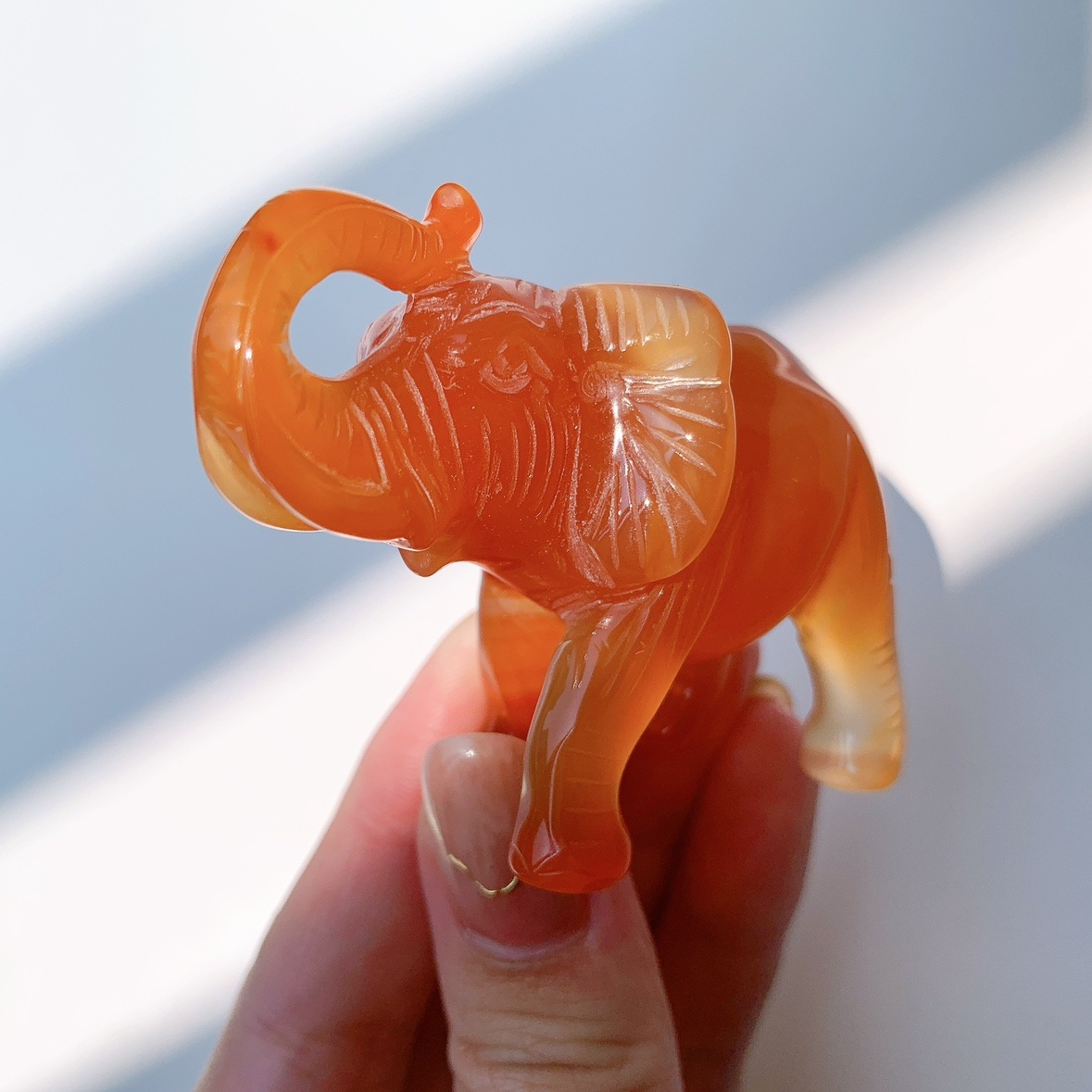 カーネリアン ゾウ型
