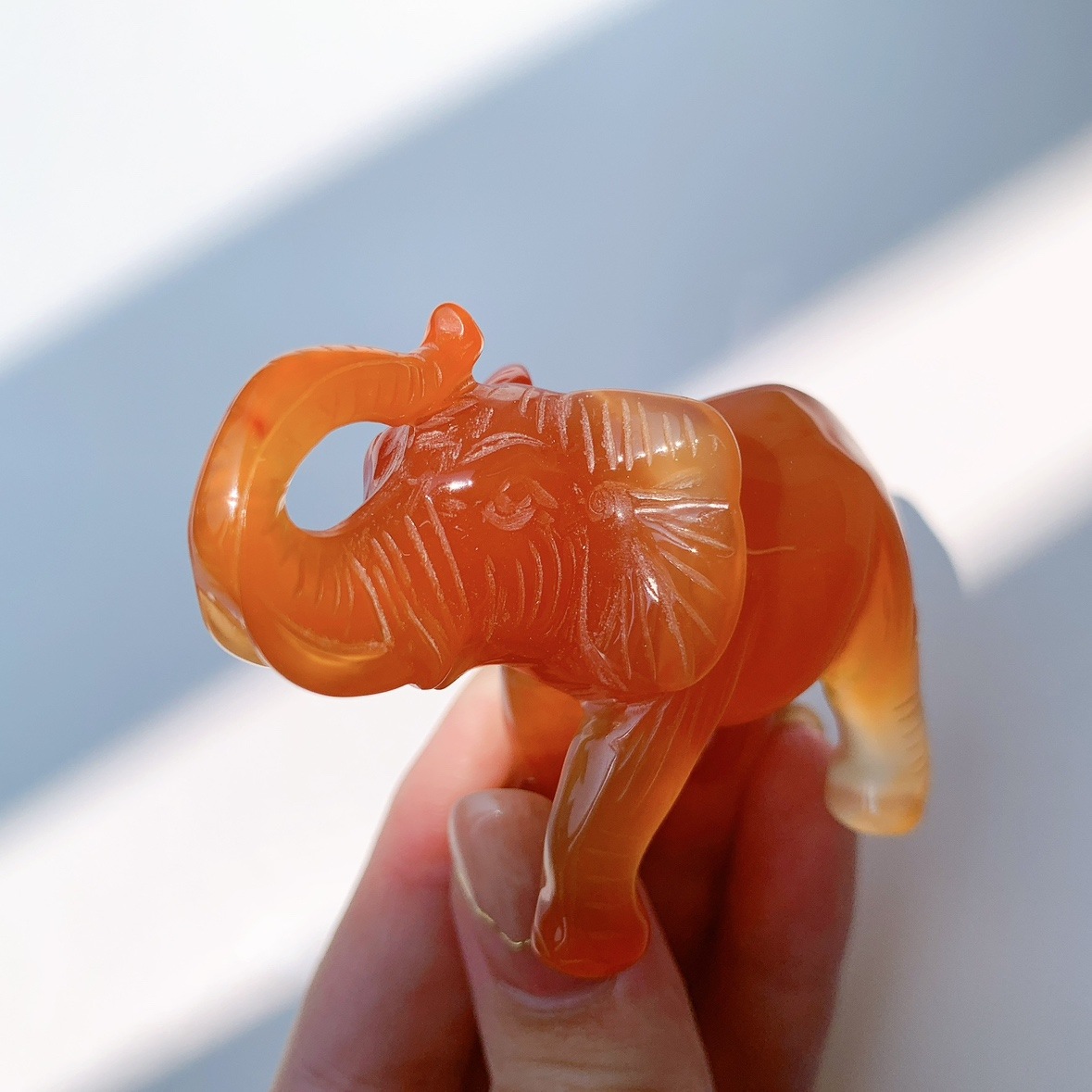 カーネリアン ゾウ型