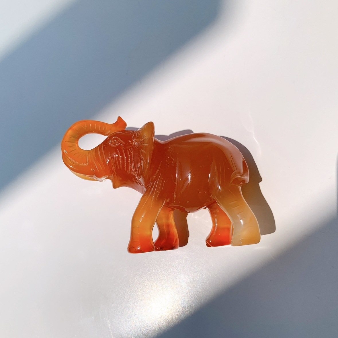 カーネリアン ゾウ型