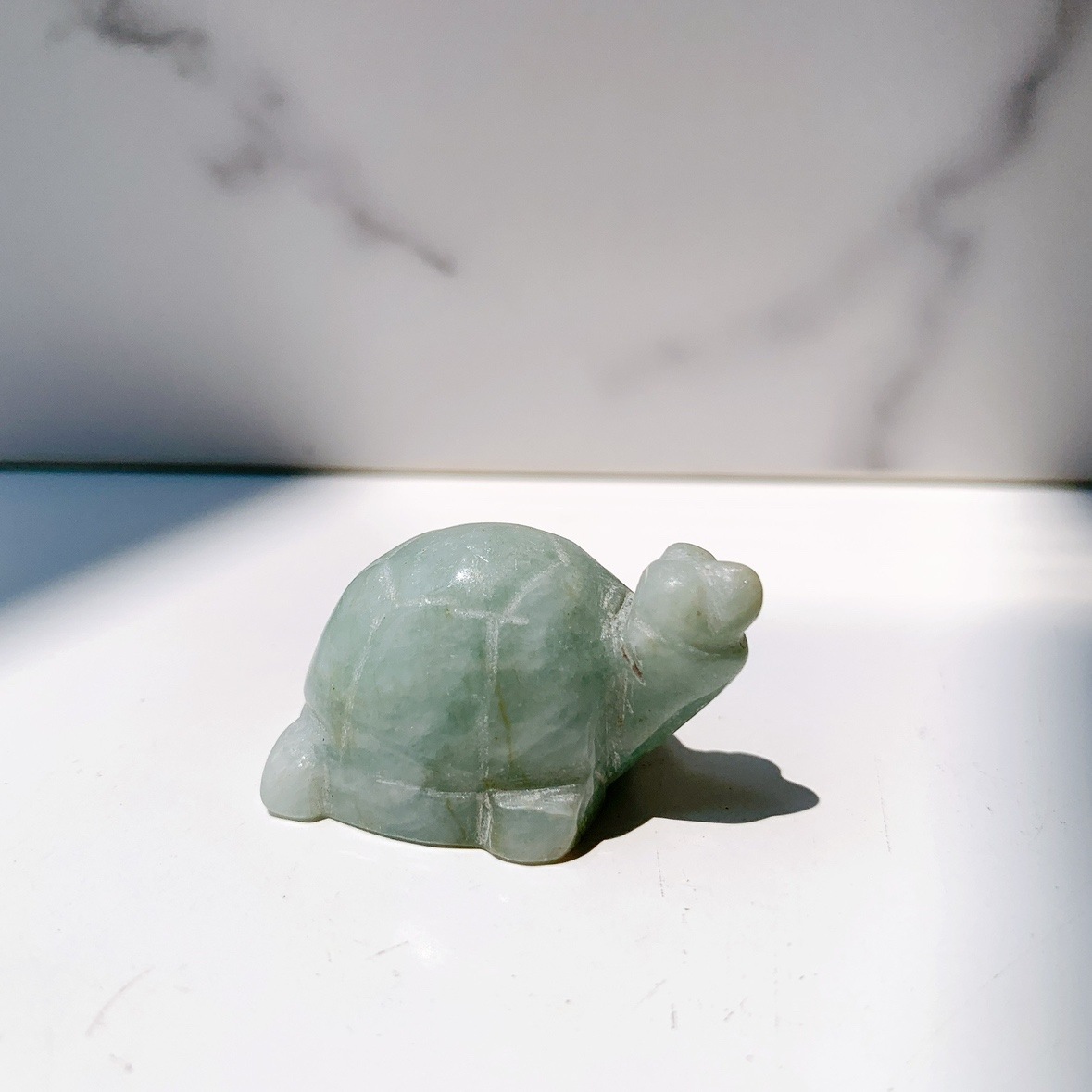 翡翠（ジェイダイト）カメ型 小