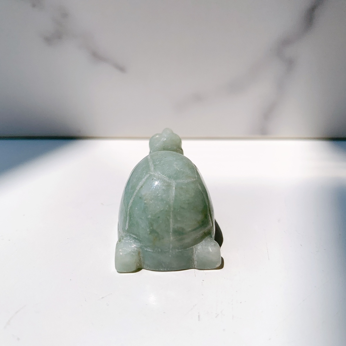 翡翠（ジェイダイト）カメ型 小