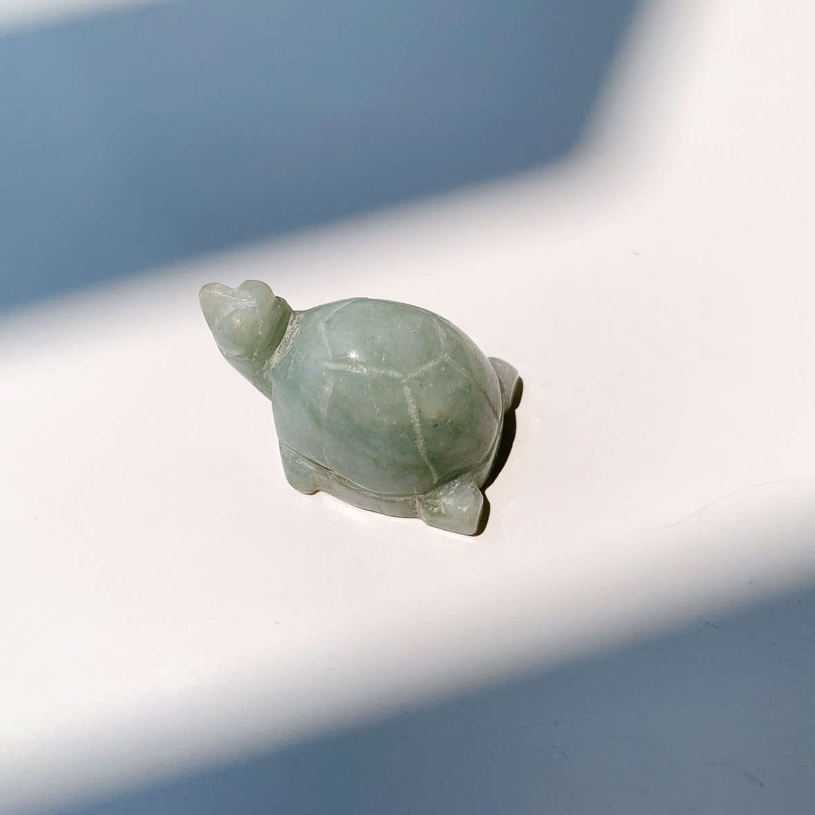 翡翠（ジェイダイト）カメ型 小