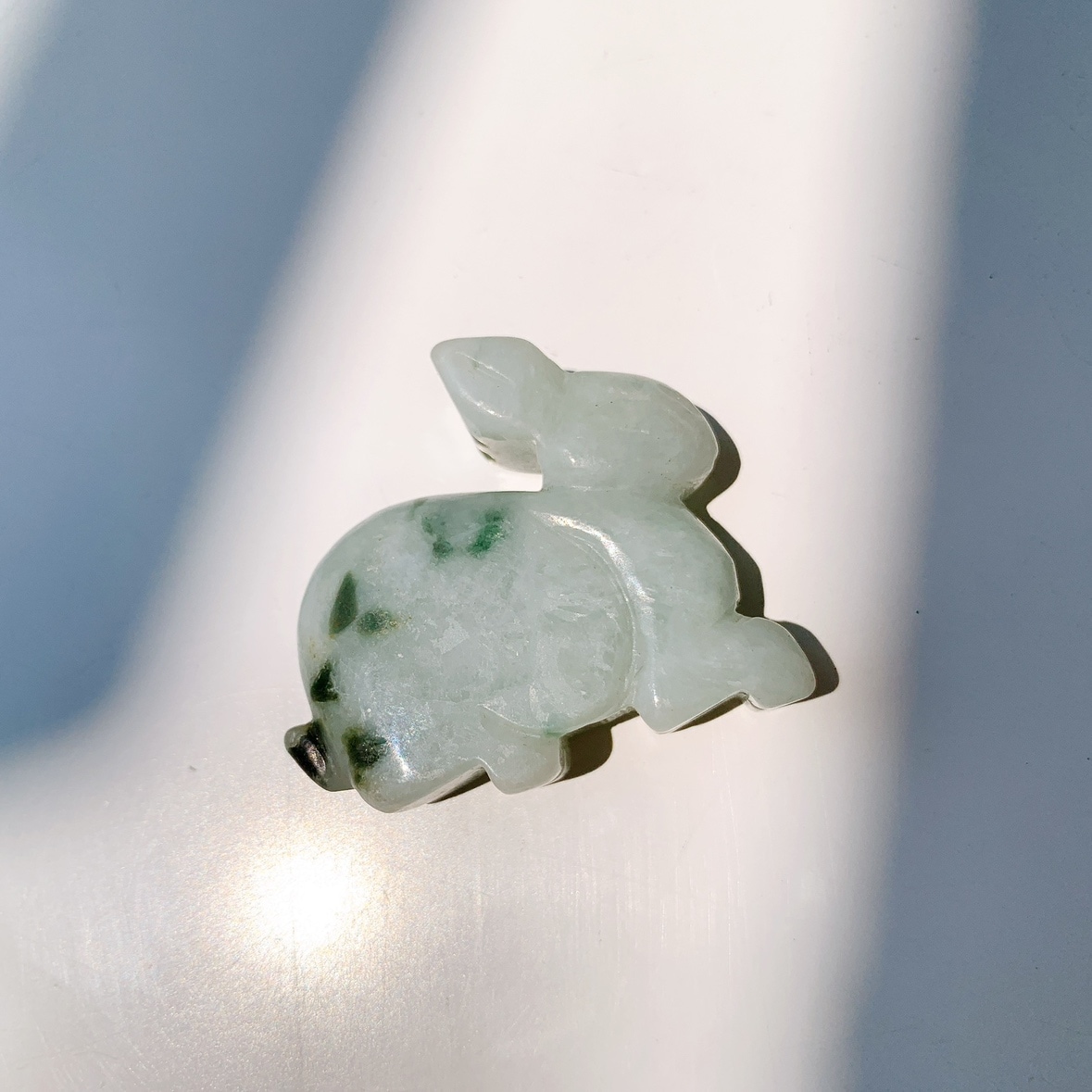翡翠(ジェイダイト)ウサギ型