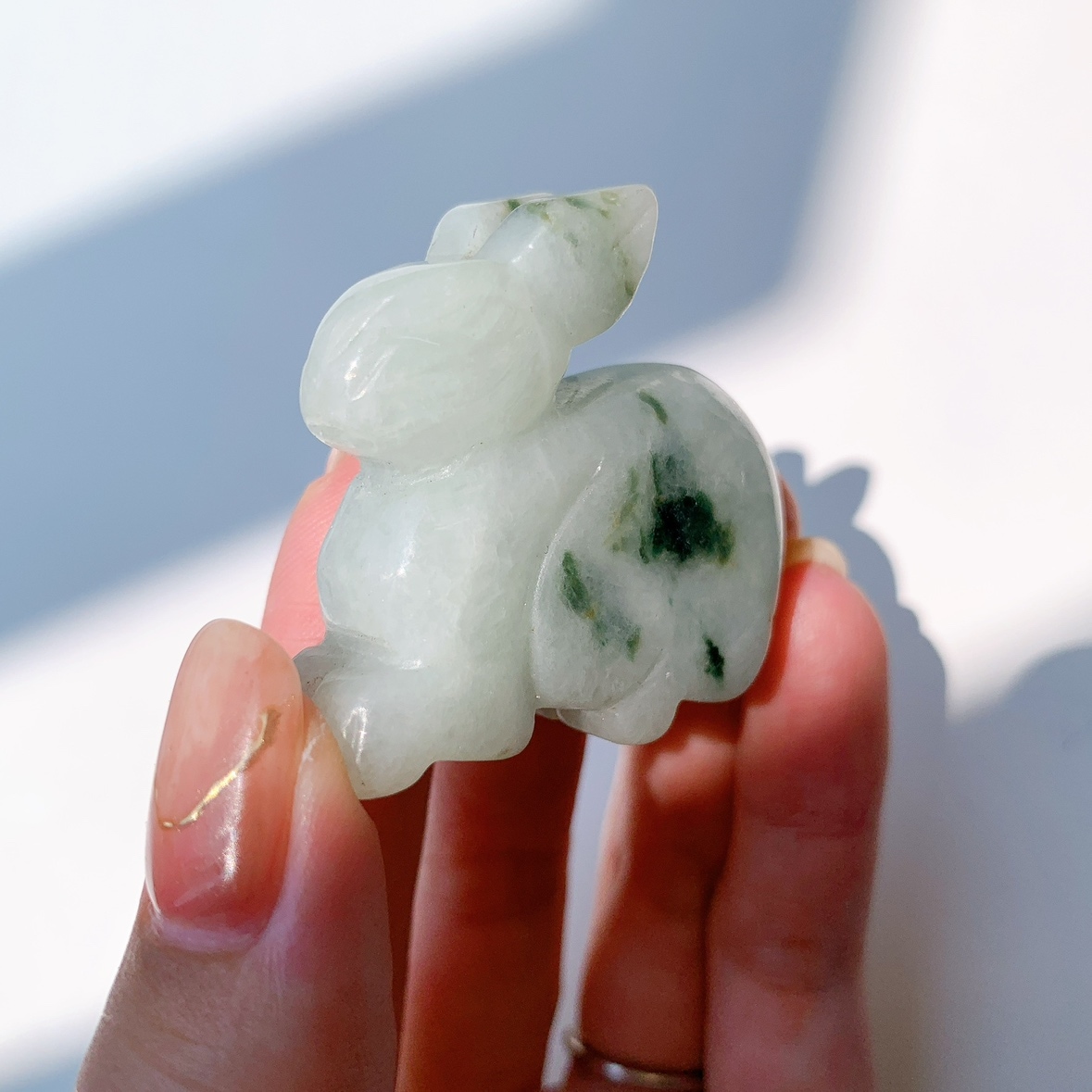 翡翠(ジェイダイト)ウサギ型