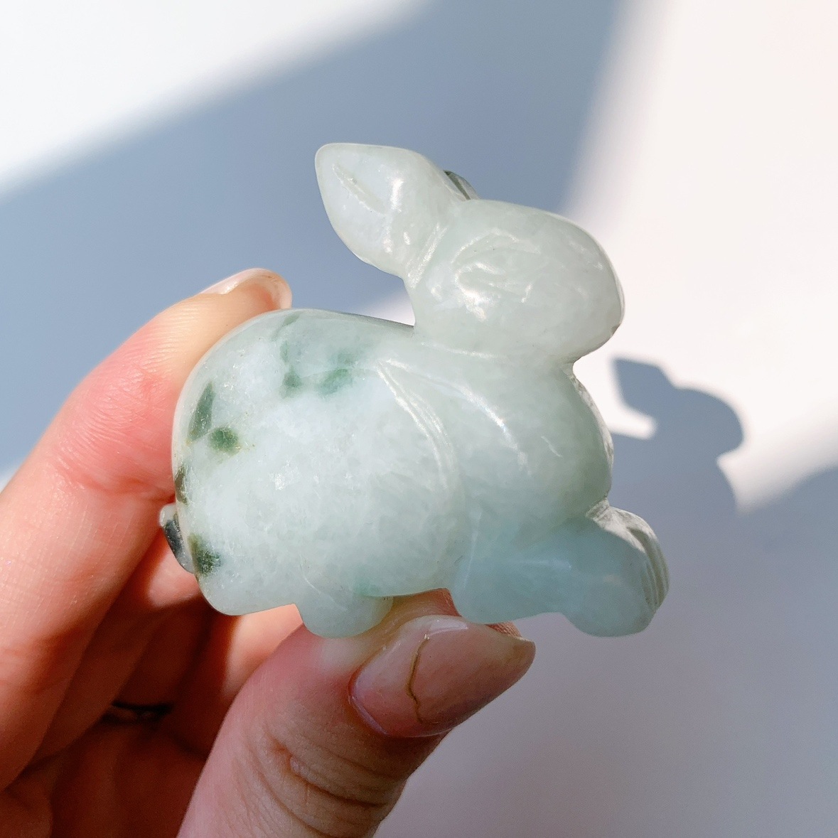 翡翠(ジェイダイト)ウサギ型