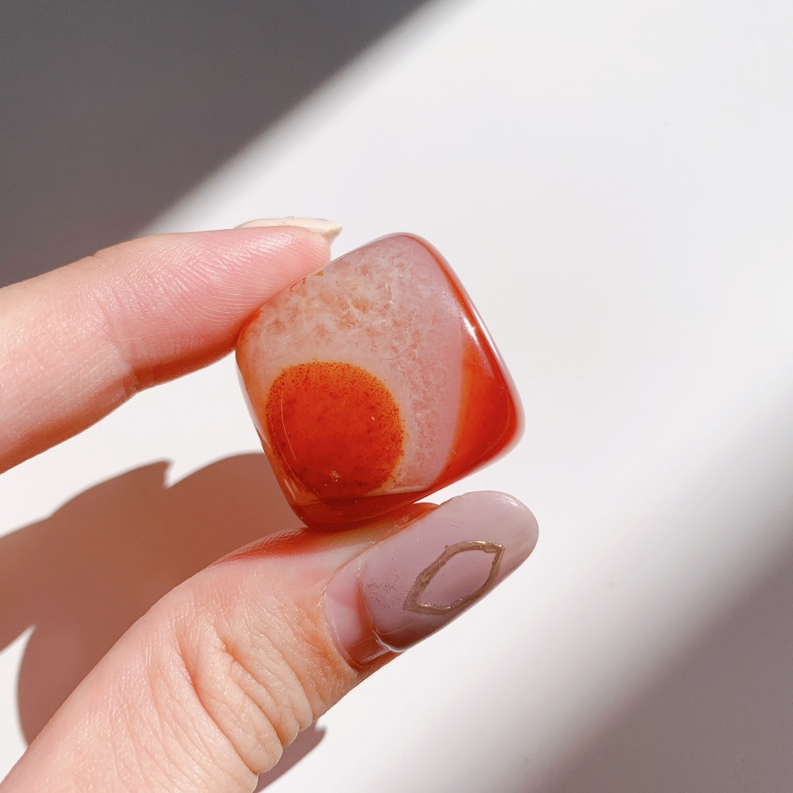 kei☆様　レア　高品質　カーネリアン桜瑪瑙　花　タンブル　握り石 2025年最新】珍しい花の人気アイテム - メルカリ kei☆様 レア