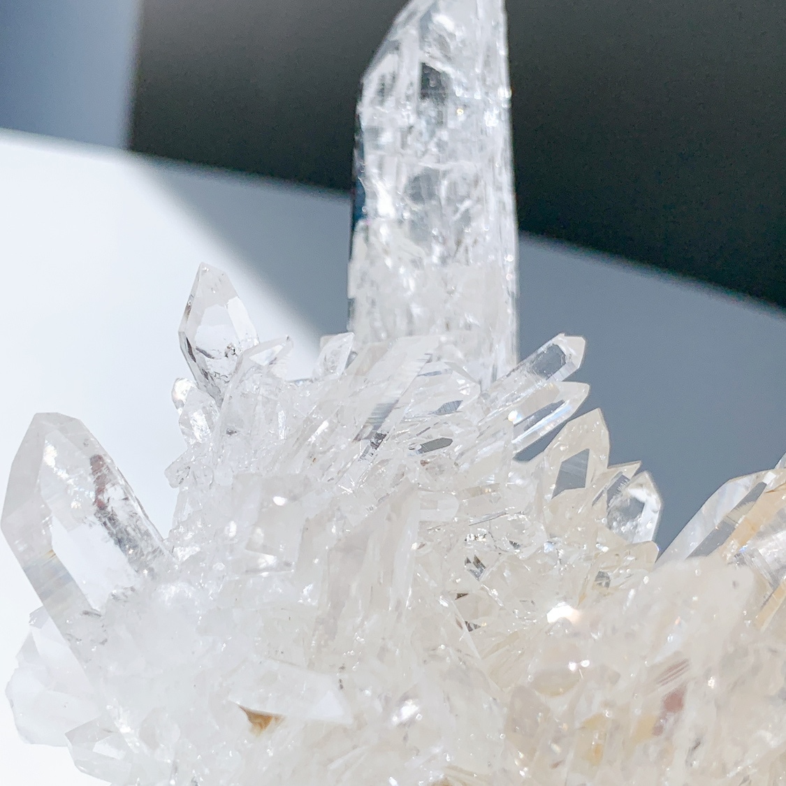 コロンビアレムリアン水晶クラスター | 原石 | Crystals by Purely