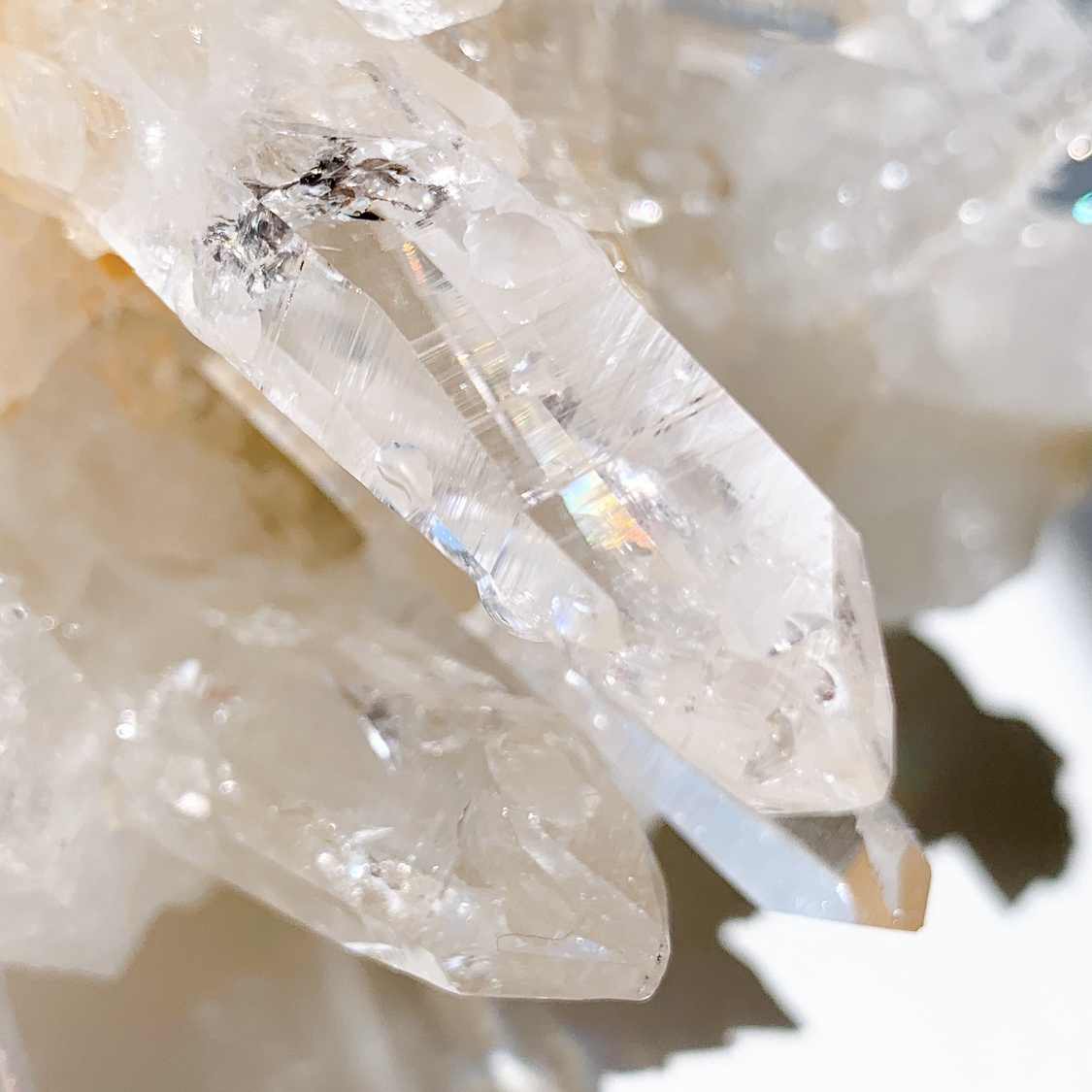 コロンビアレムリアン水晶クラスター | 原石 | Crystals by Purely