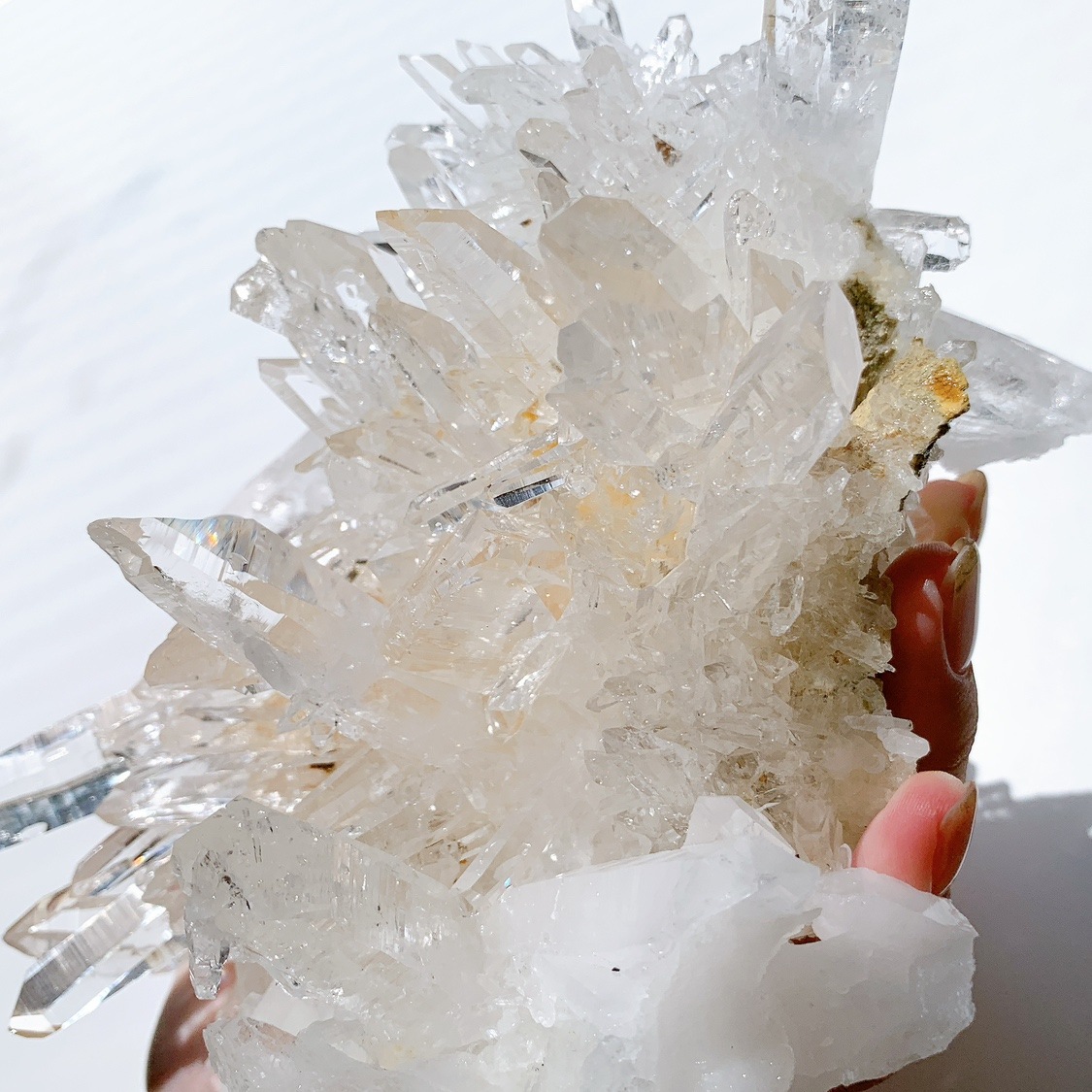 コロンビアレムリアン水晶クラスター | 原石 | Crystals by Purely