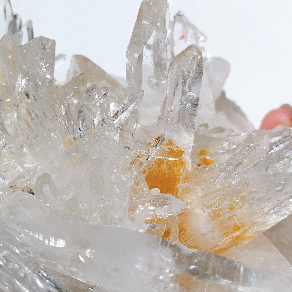 コロンビアレムリアン水晶クラスター | 原石 | Crystals by Purely