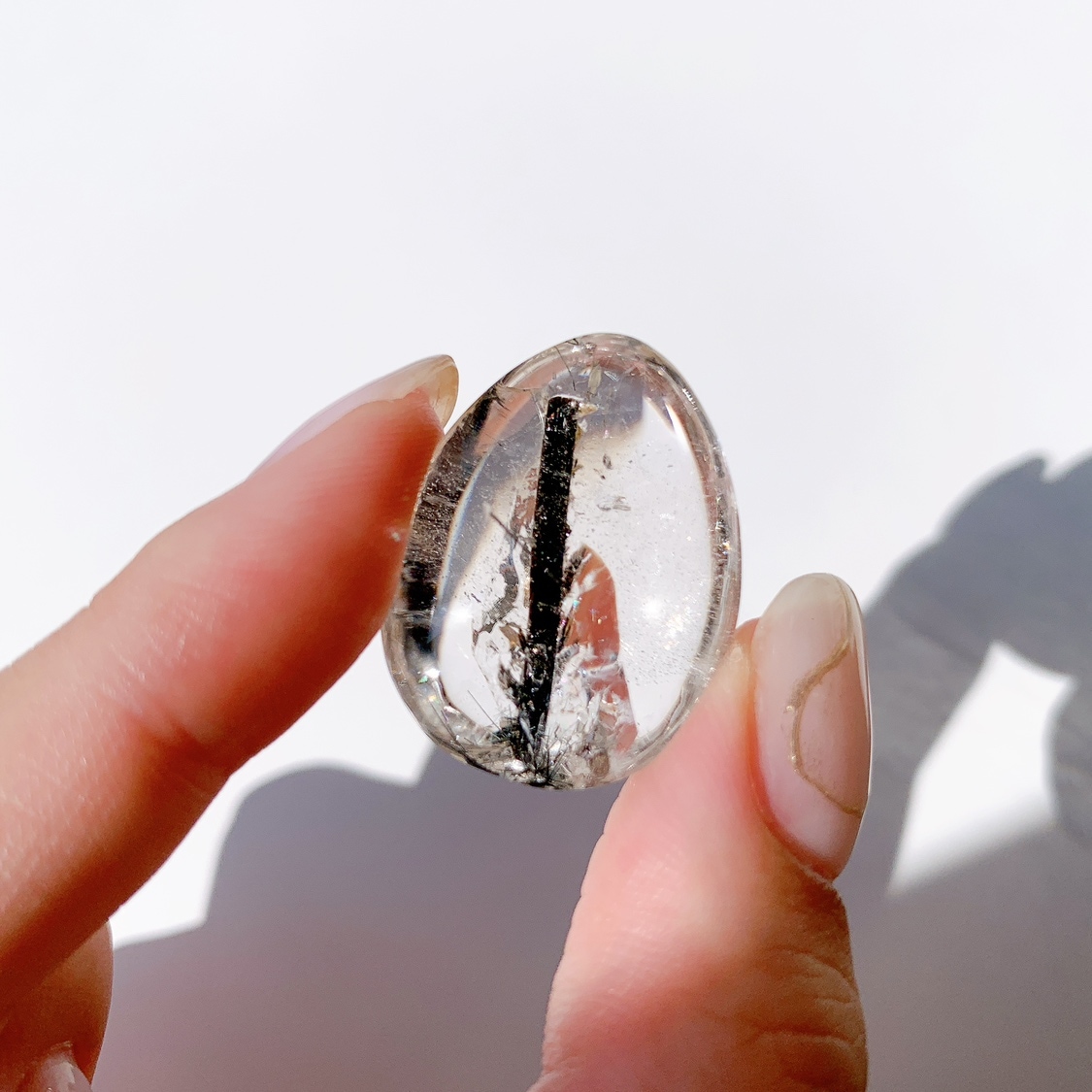 ブラックトルマリンインクォーツ スフィア ブラックトルマリンインクォーツ タンブル | すべての商品 | Crystals