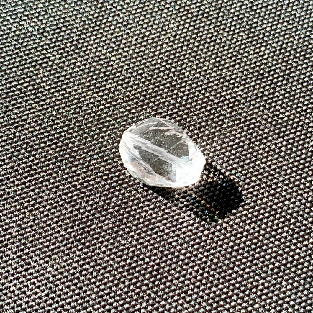 [326B]水晶 ツイストカット(8×12mm)