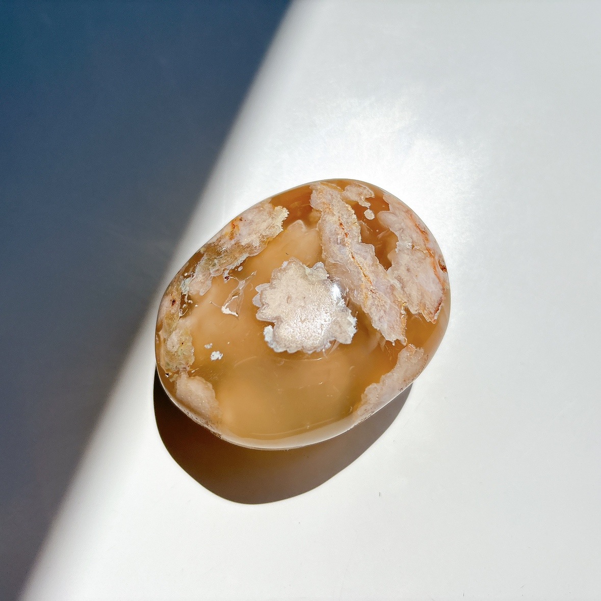 sakura様　高品質　アゲート　瑪瑙　水晶　ハート　握り石 楽天市場】【数量限定】【希少】桜瑪瑙 チェリーブロッサム