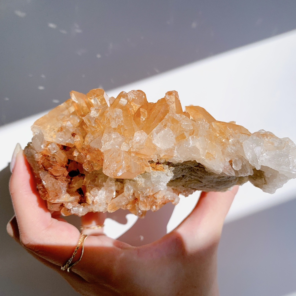 タンジェリンクォーツ 原石 | 原石 | Crystals by Purely