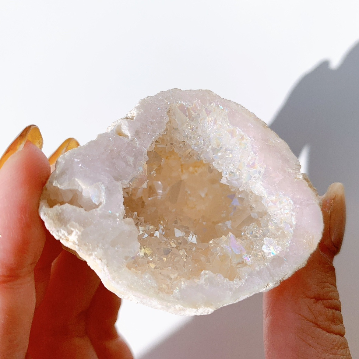 オーロラアゲート ジオード