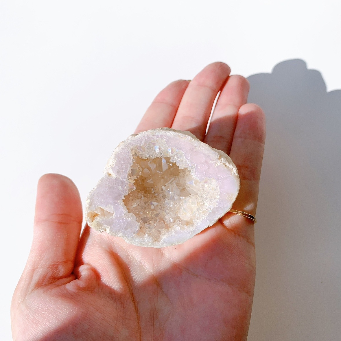 オーロラアゲート ジオード