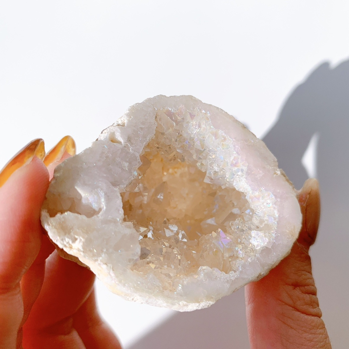 オーロラアゲート ジオード