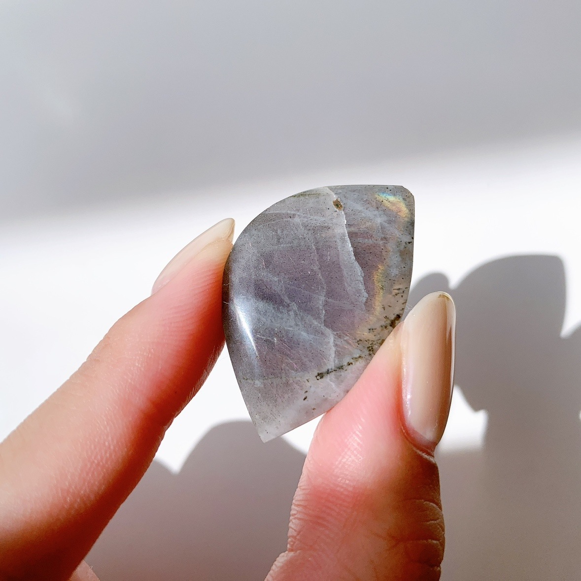 ピンクラブラドライト ポリッシュ