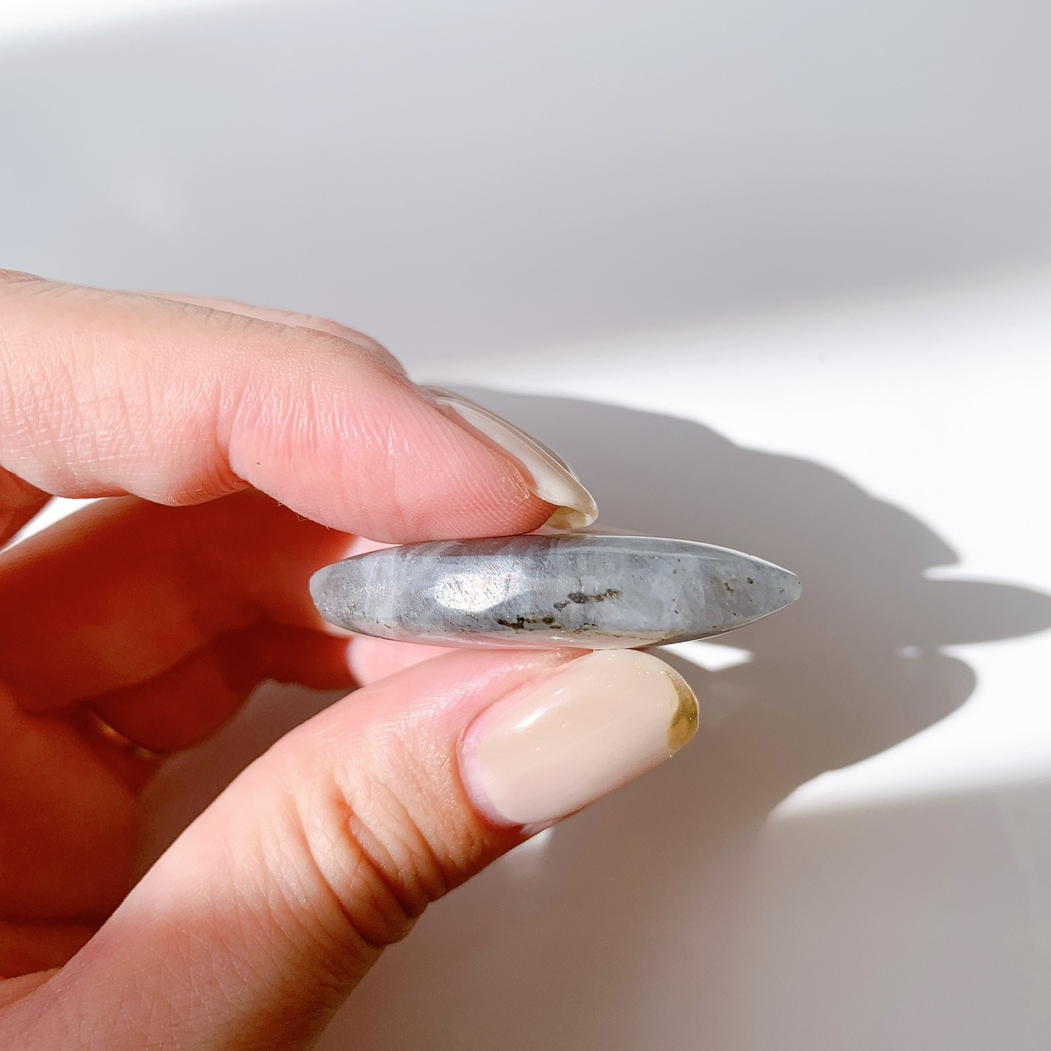 ピンクラブラドライト ポリッシュ