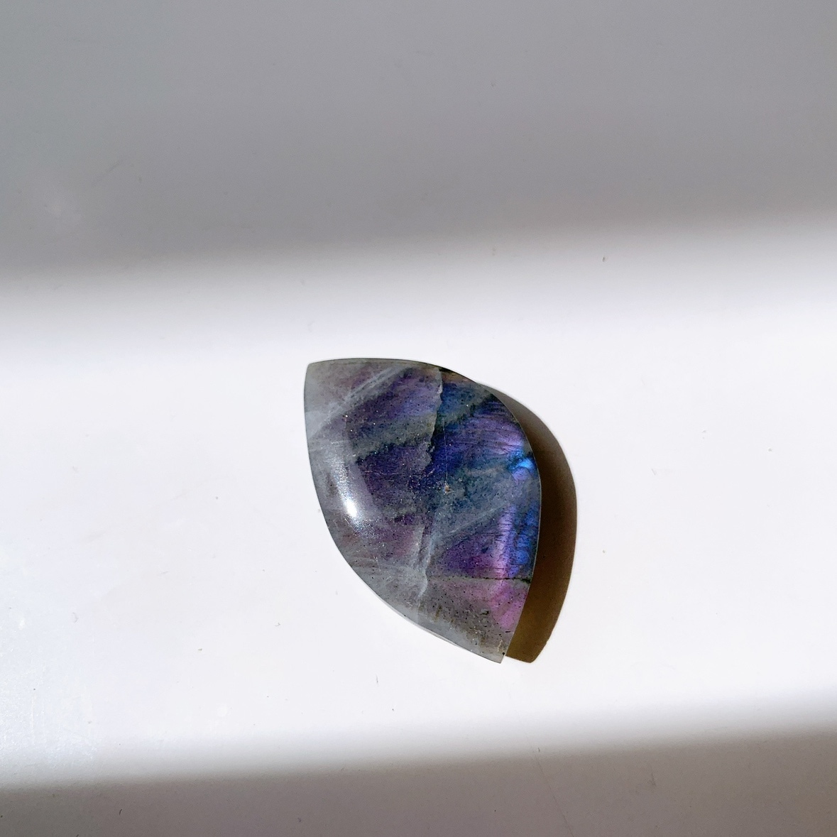 ピンクラブラドライト ポリッシュ