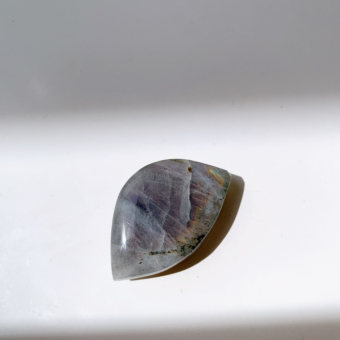 ピンクラブラドライト ポリッシュ