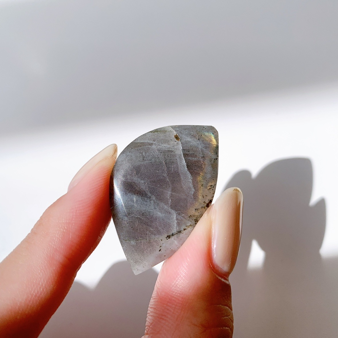 ピンクラブラドライト ポリッシュ