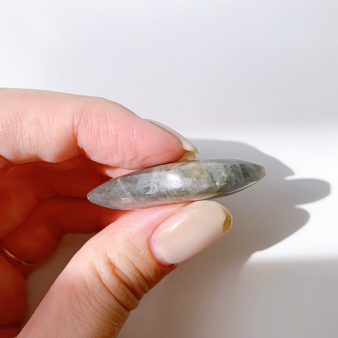 ピンクラブラドライト ポリッシュ