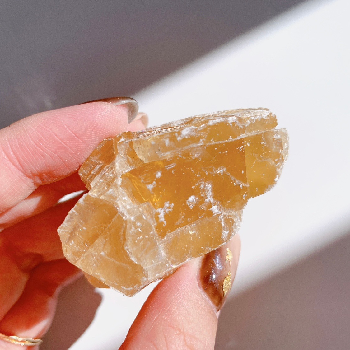 ハニーカルサイト原石ブロック | 原石 | Crystals by Purely