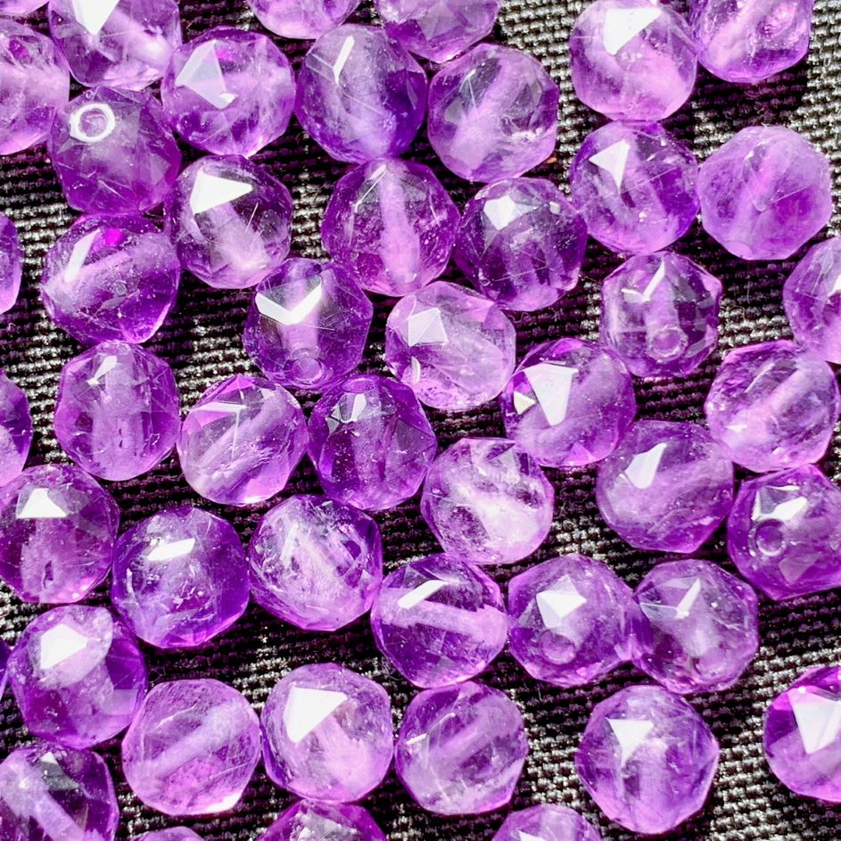 [49B]アメジスト スターカットタイプ(6mm)