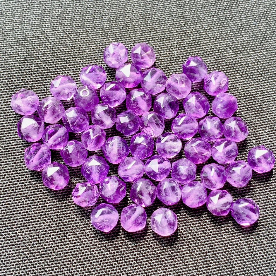 [49B]アメジスト スターカットタイプ(6mm)
